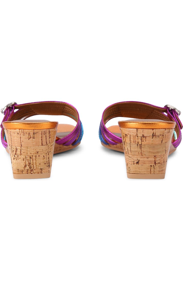 Kurt Geiger London Pierra Wedge Slide Sandal, Alternate, color, Mult/Other