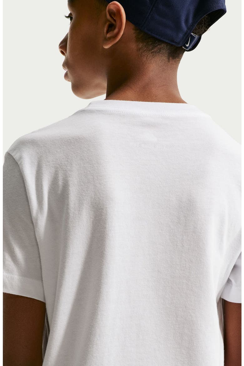 Kids' Sportswear Pocket T-Shirt, Alternate, color, WHITE/ BLACK