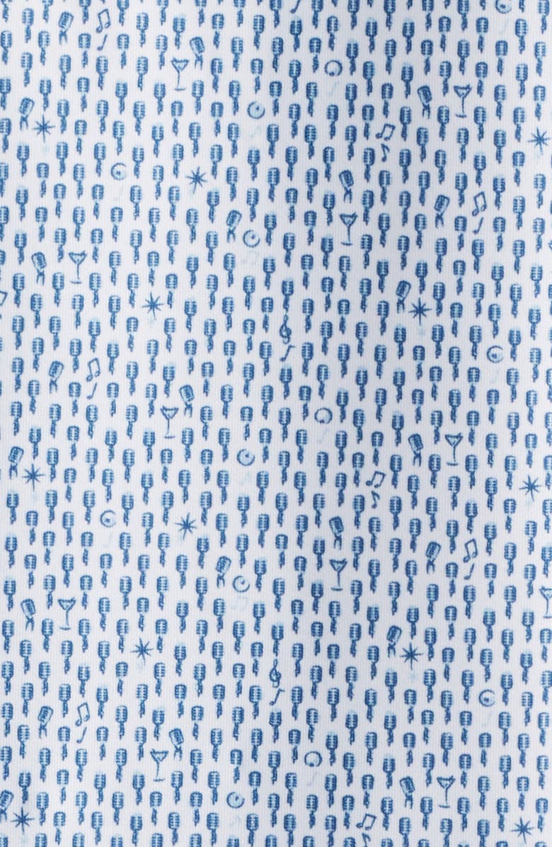 Peter Millar Casino Night Performance Jersey Polo, Alternate, color, White