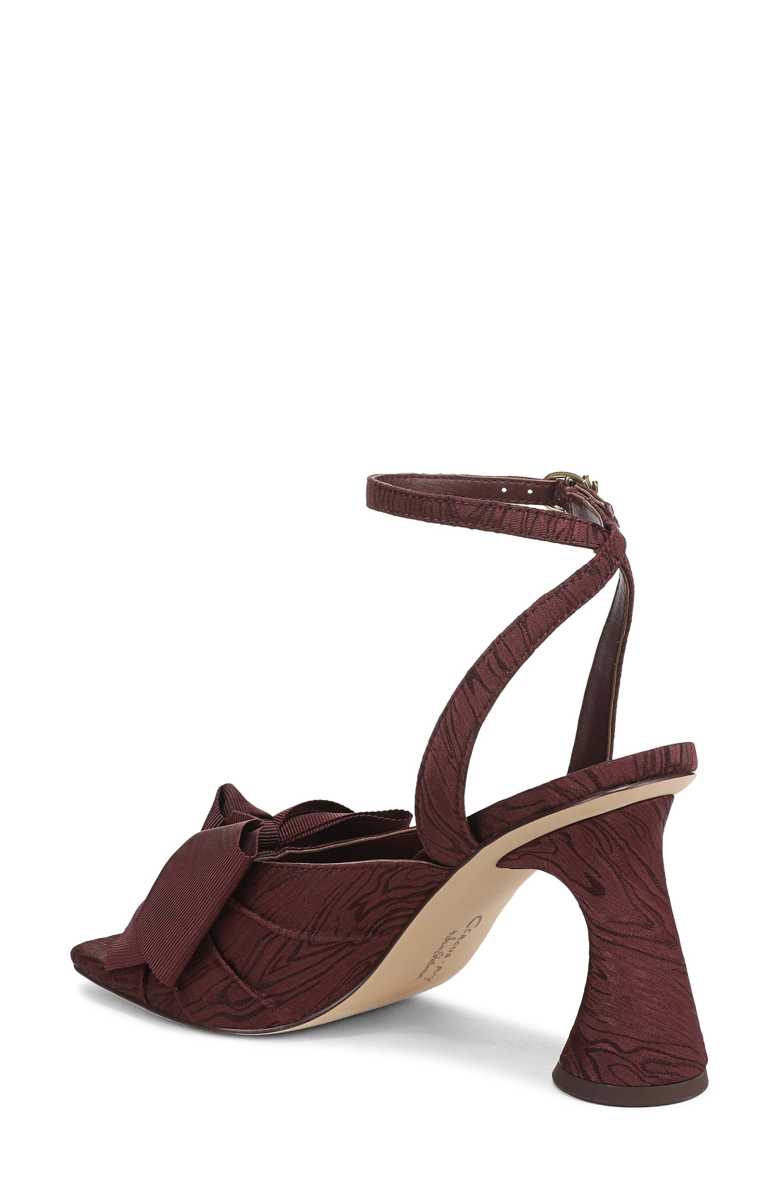 Circus NY by Sam Edelman Wilma Ankle Strap Sandal, Alternate, color, Spiced Plum