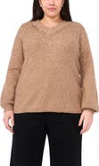 Vince Camuto Sequin Cotton Sweater