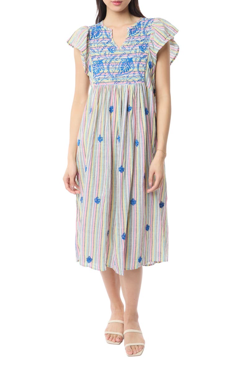 Calypso St. Barth Rugby Dress, Main, color, 