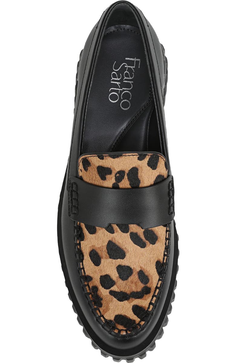 Franco Sarto FLX Roma Platform Loafer, Alternate, color, Camel Brown