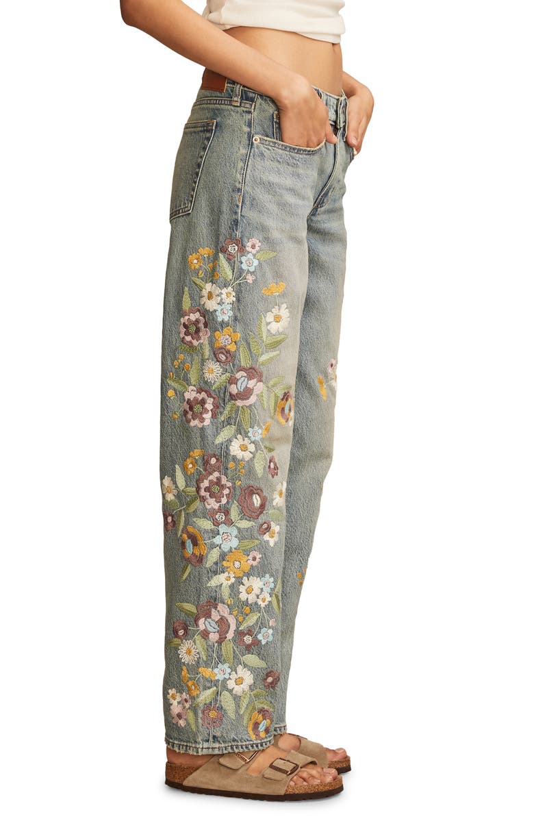 Lucky Brand The Baggy Straight Leg Jeans, Alternate, color, 