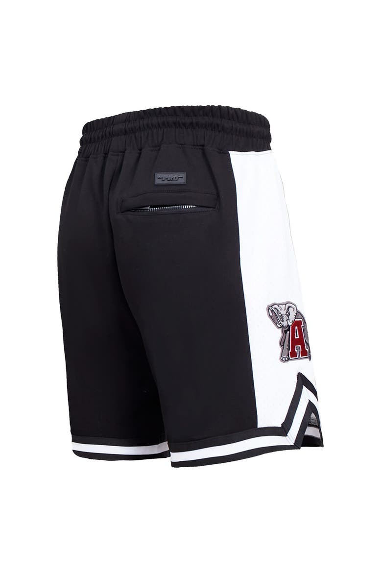 Men's Pro Standard Black Alabama Crimson Tide Script Tail DK 2.0 Shorts, Alternate, color, Black