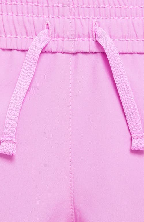 Nike Tempo Big Kids' (girls') Dri-fit Running Shorts In Rush Fuchsia/white/white