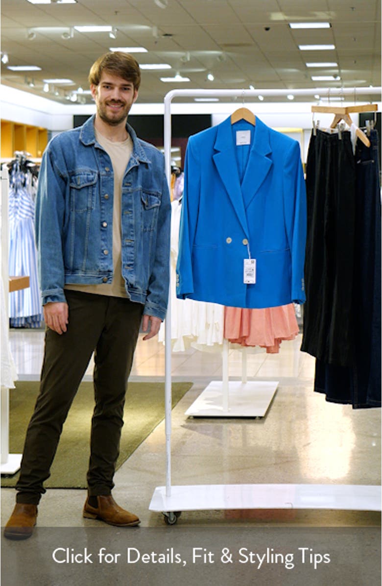 Tempo Double Breasted Blazer, sales video thumbnail