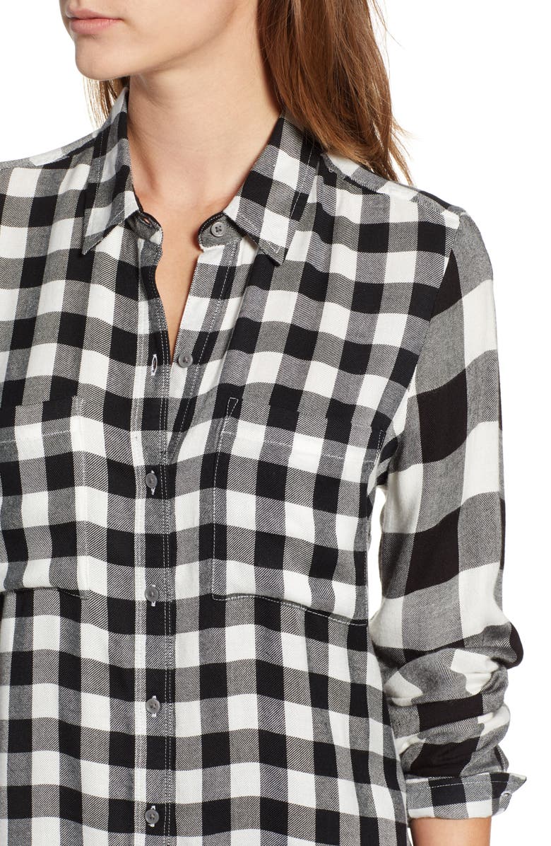 Lucky Brand Mixed Check Shirt, Alternate, color, 