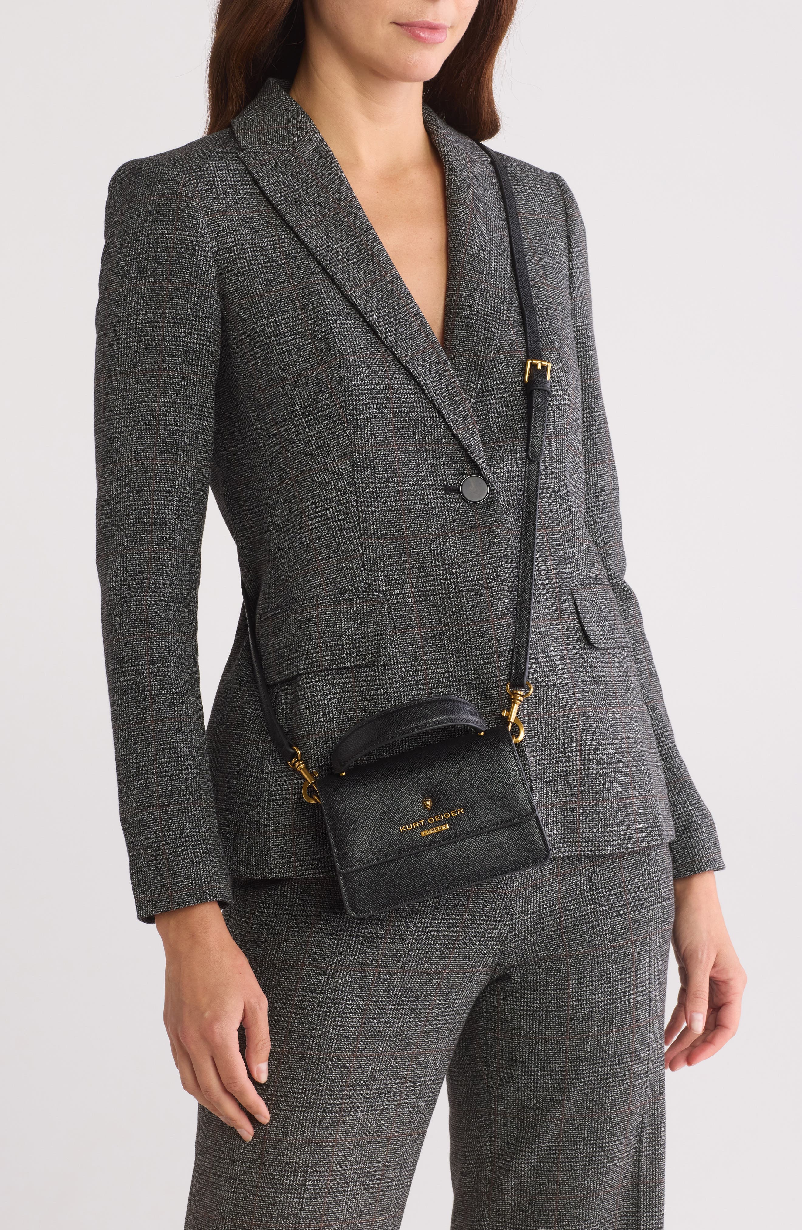 Kurt Geiger London Small Richmond Top Handle Crossbody Bag, Alternate, color, 