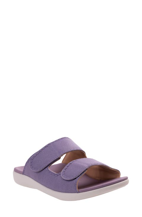 Roma Double Strap Slide Sandal