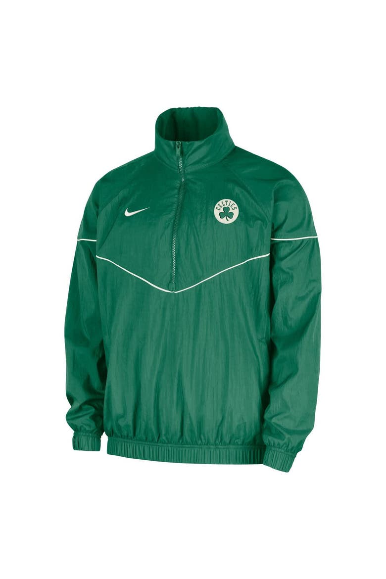 Men's Nike Kelly Green Boston Celtics Courtside Windrunner Woven