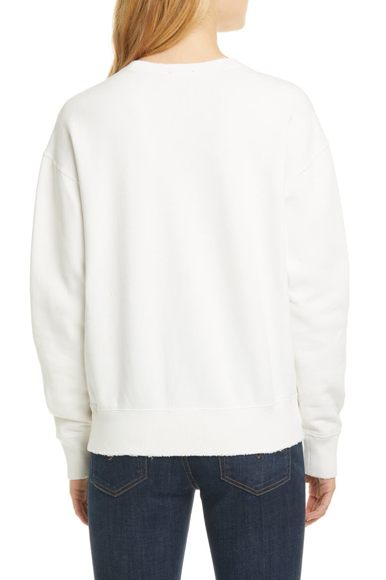 Polo Bear Sweatshirt, Alternate, color, DECKWASH WHITE