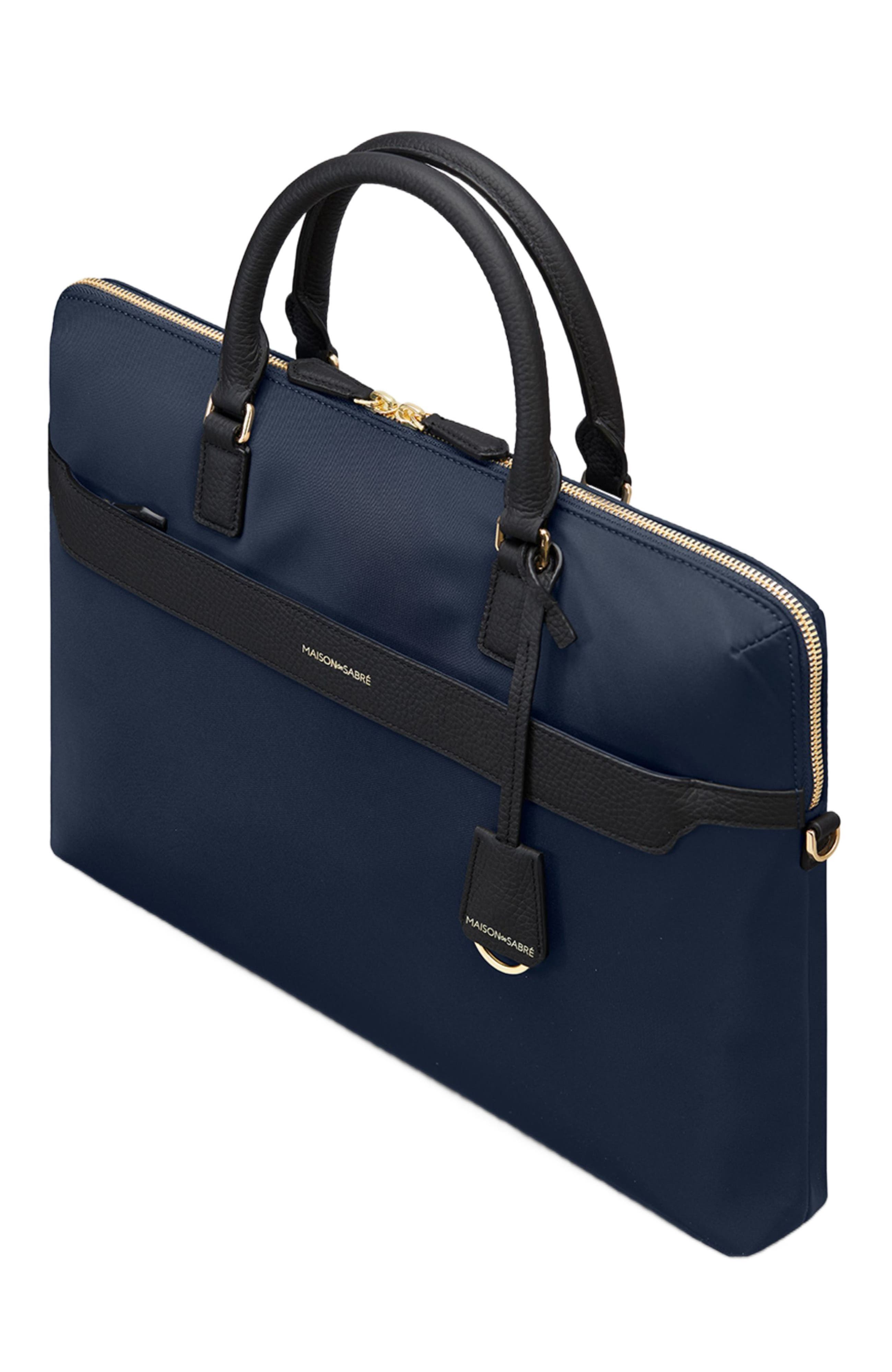 MAISON de SABRÉ Nylon Laptop Bag, Alternate, color, 