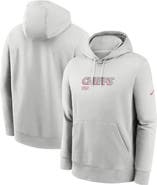 Nike Men's Nike Gray Kansas City Chiefs Edge Pack French Terry Club Pullover Hoodie