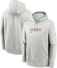Nike Men's Nike Gray Kansas City Chiefs Edge Pack French Terry Club Pullover Hoodie