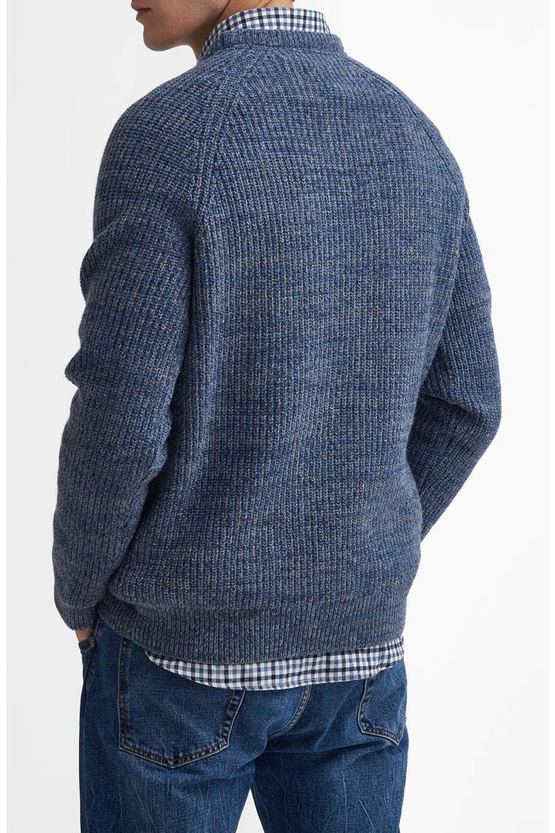 Horseford Wool Sweater, Alternate, color, RIVER BLUE
