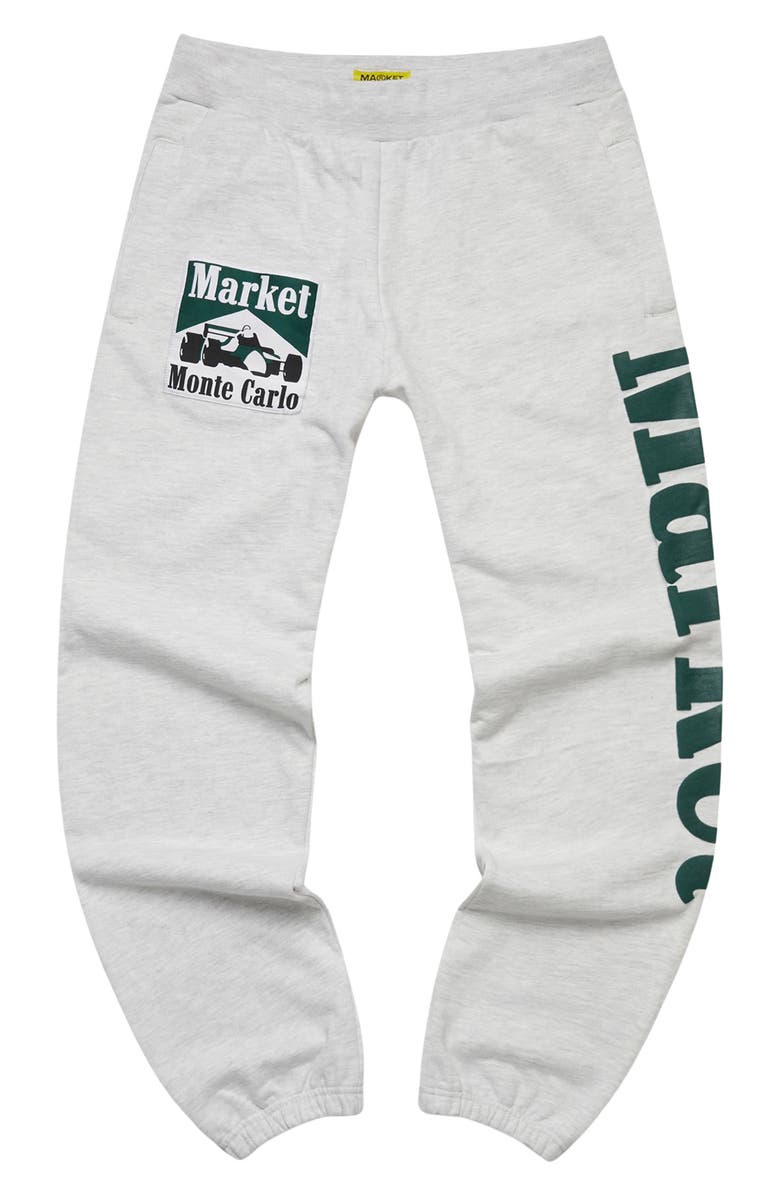 MARKET Men's Racing Logo Sweatpants, Main, color,