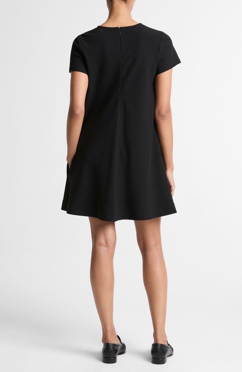 Vince Bias Swing Dress, Alternate, color, Black