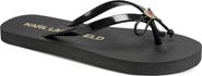 KARL LAGERFELD PARIS Zeni Flip Flop