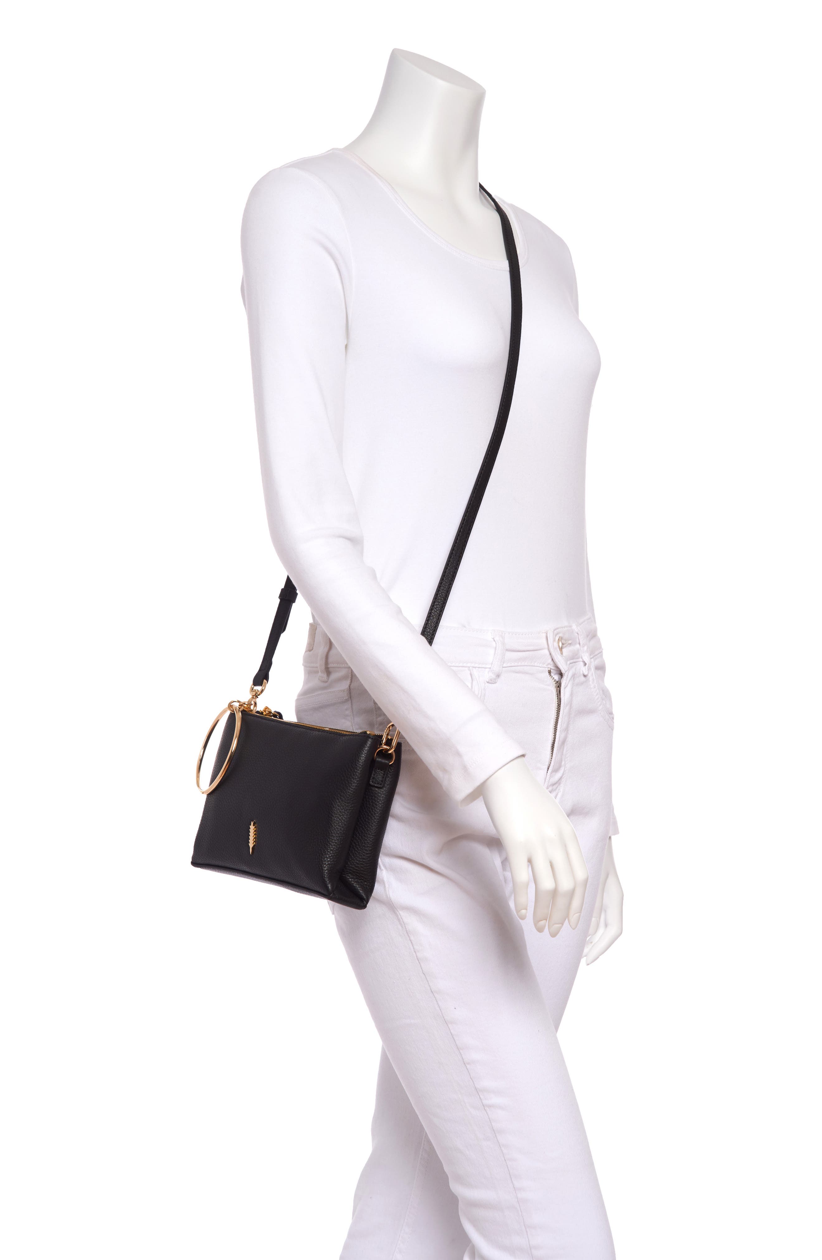 Thacker Donna Leather Crossbody Bag, Alternate, color, 