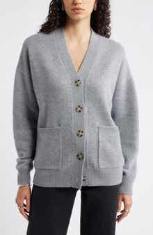 Nordstrom V-Neck Wool & Cashmere Cardigan