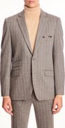 PAISLEY & GRAY Dover Slim Fit Gray Pinstripe Blazer