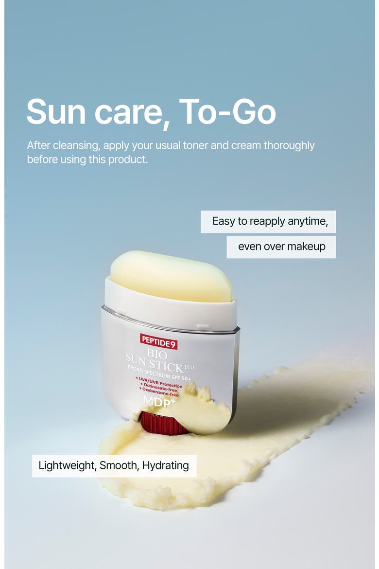 Peptide 9 Bio Sun Stick Pro Broad Spectrum SPF 50+ Sunscreen, Alternate, color, NO COLOR