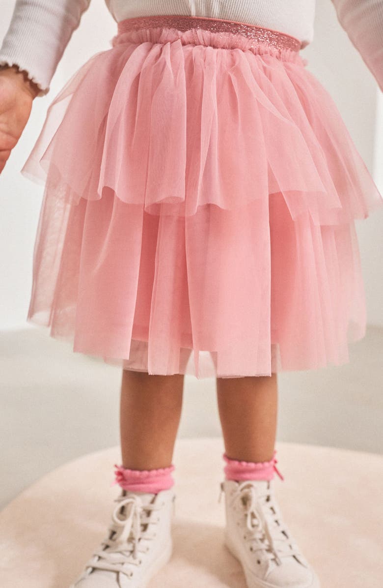 NEXT Kids' Tulle Tutu Skirt, Alternate, color, Pink