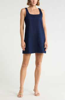 Kiki Sleeveless Denim Minidress