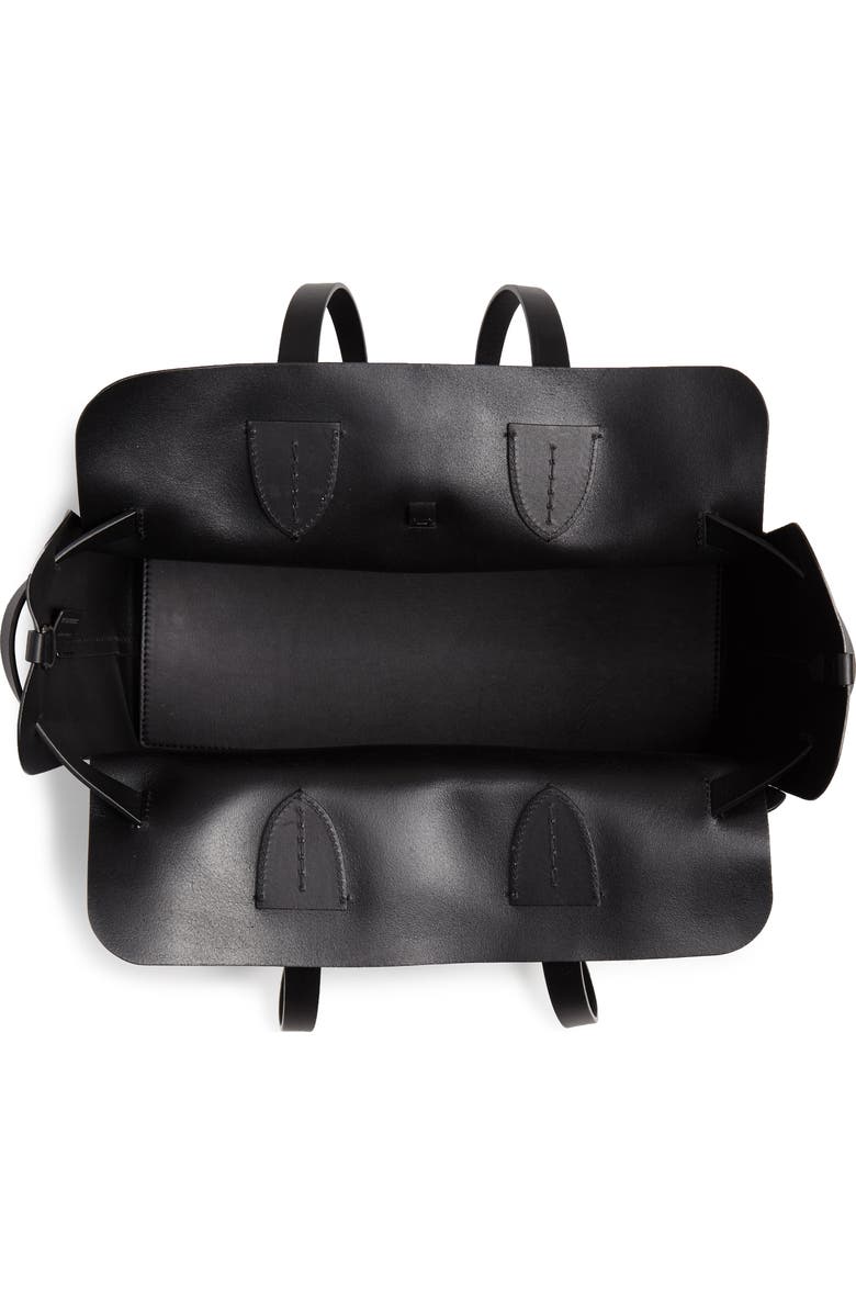 Burberry Medium Belt Bag Leather Tote, Alternate, color,