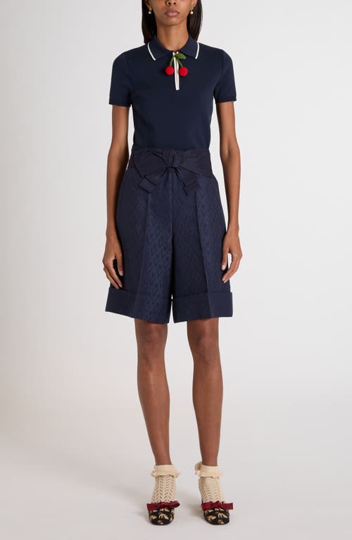 Valentino Polo Shirt Cotton Embroidered Detail