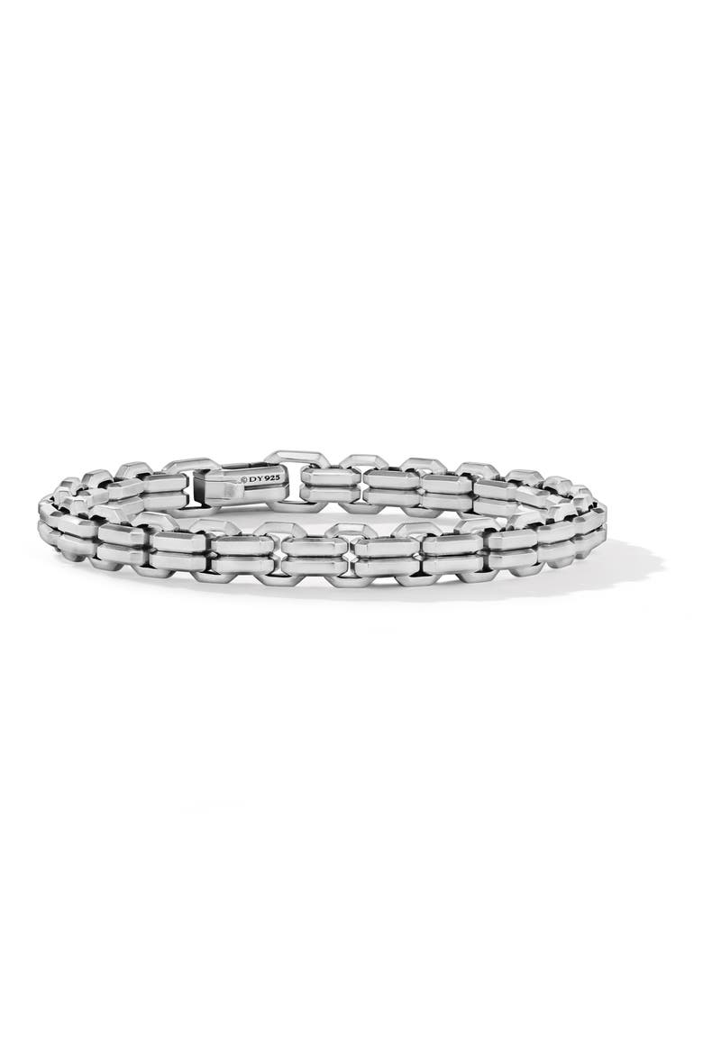 Men's Streamline® Double Heirloom Link Bracelet in Sterling Silver, 8mm, Main, color, STERLING SILVER