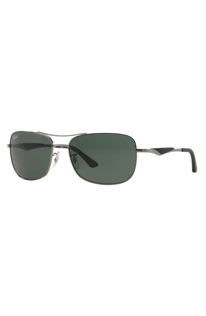 Ray-Ban 61mm Square Sunglasses, Alternate, color, 