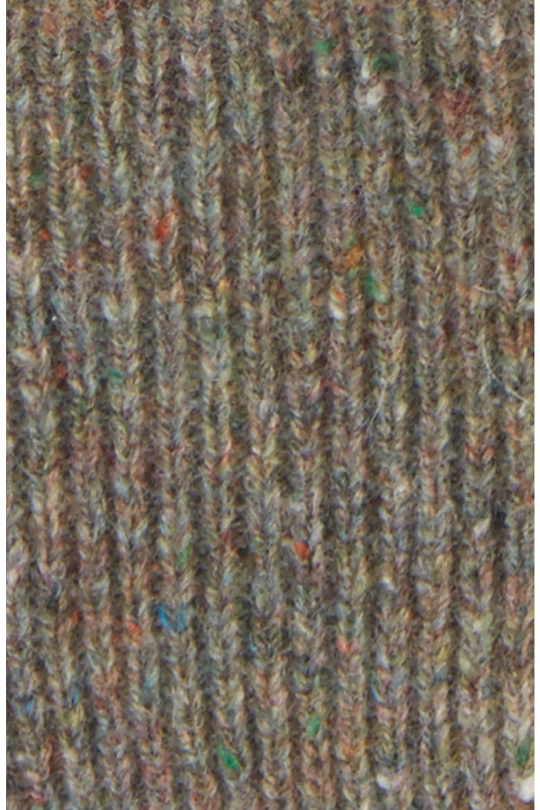 Cuffed Wool Beanie, Alternate, color, WILD SAGE DONEGAL