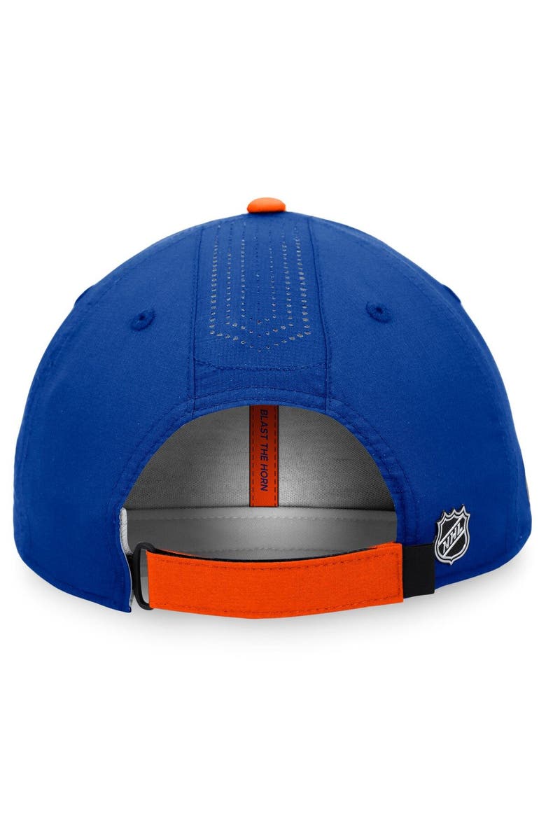 Men's Fanatics Branded Royal New York Islanders Authentic Pro Rink Pinnacle Adjustable Hat, Alternate, color, Royal