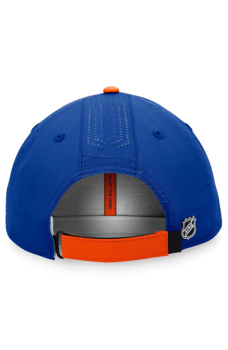 FANATICS Men's Fanatics Branded Royal New York Islanders Authentic Pro Rink Pinnacle Adjustable Hat, Alternate, color, 