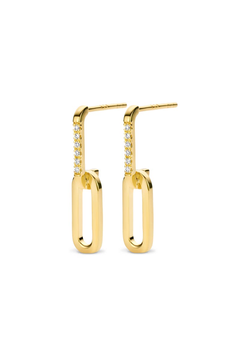 DPT Antwerp Break-Away Earrings, Main, color, Yellow 18K Gold Plated
