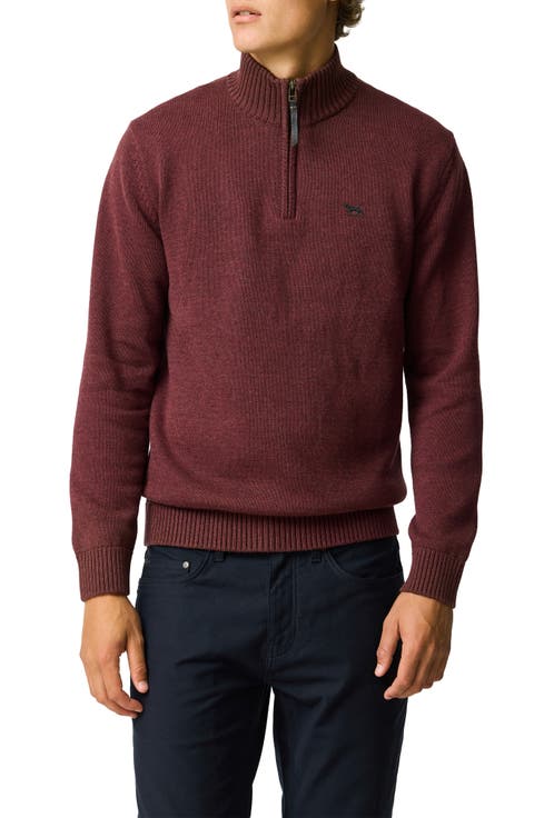 Merrick Bay Quarter Zip Sweater