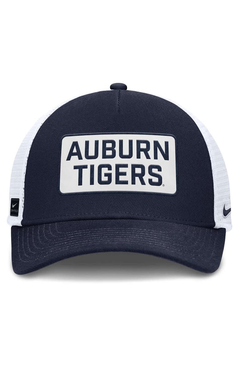 Nike Men's Nike Navy Auburn Tigers 2025 On-Field Club Adjustable Trucker Hat, Alternate, color, Navy