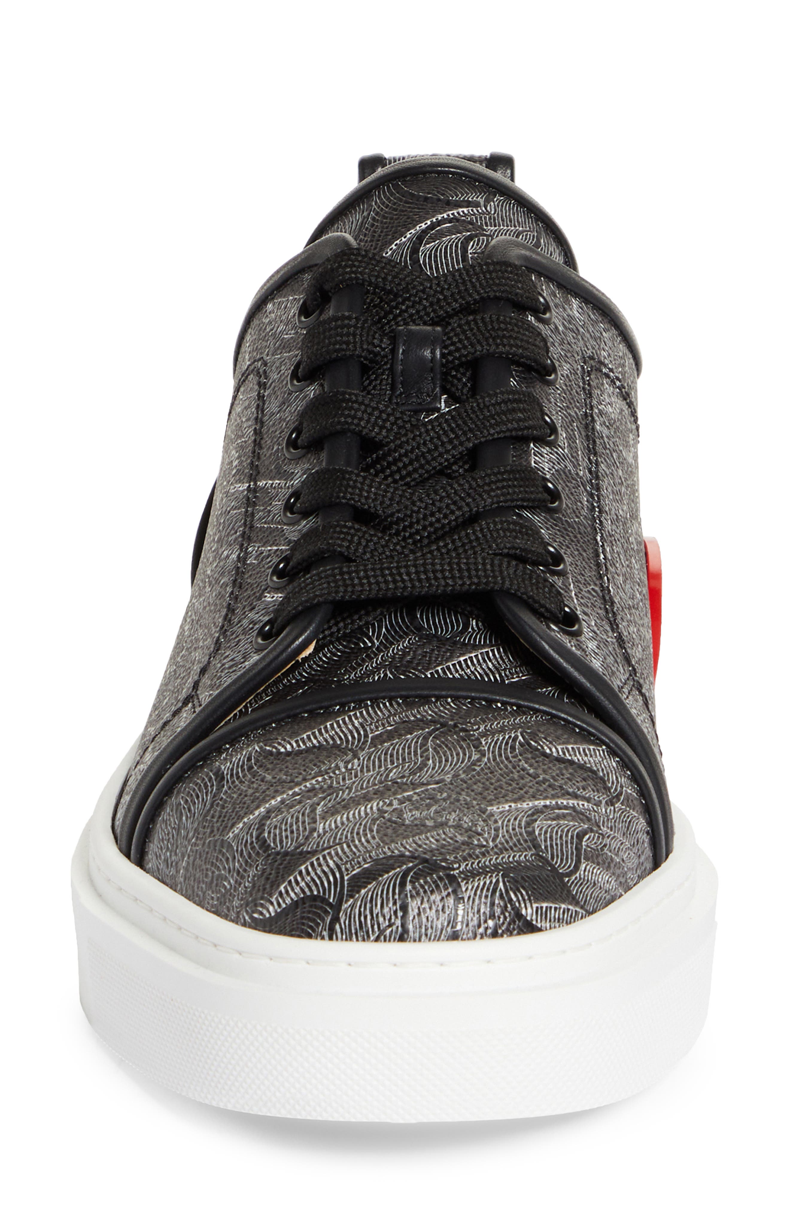 Christian Louboutin Adolon Logo Print Low Top Sneaker (Men) | Nordstrom