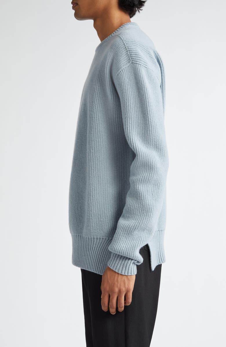 Rick Owens Fisherman Virgin Wool Sweater, Alternate, color, 