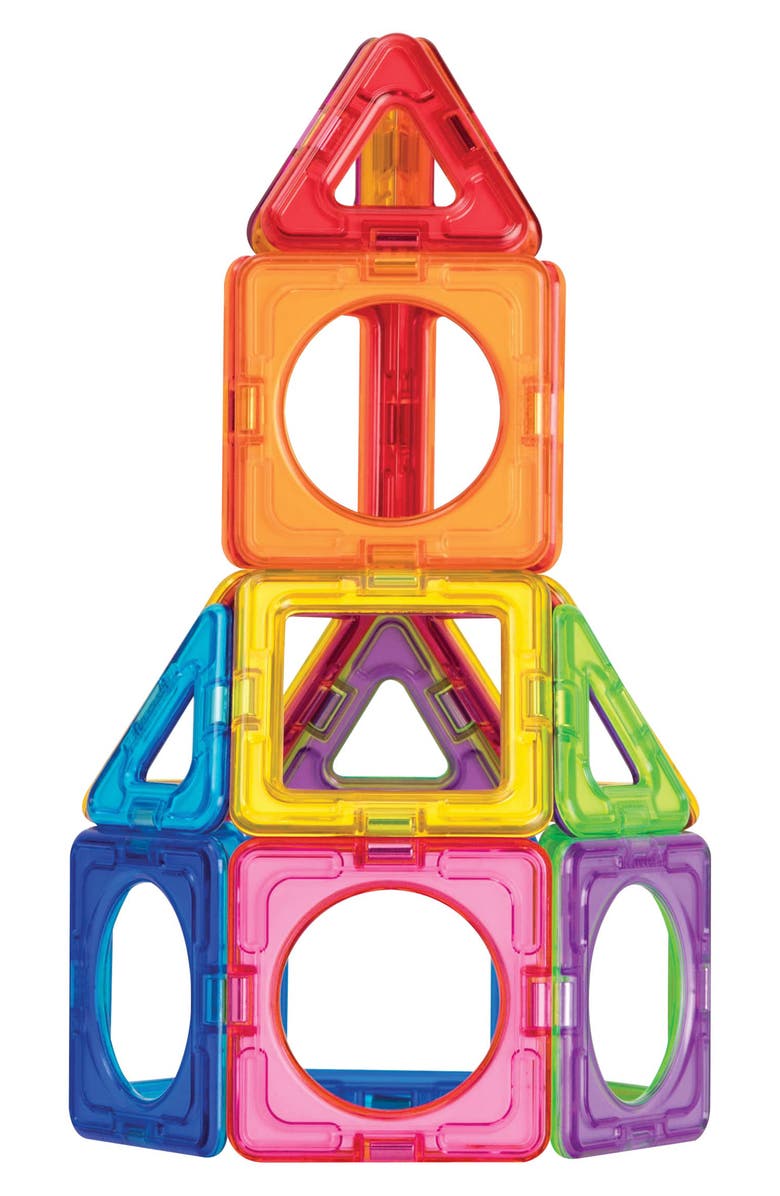 Magformers Basic Plus 26-Piece Magnetic Construction Set, Alternate, color, 