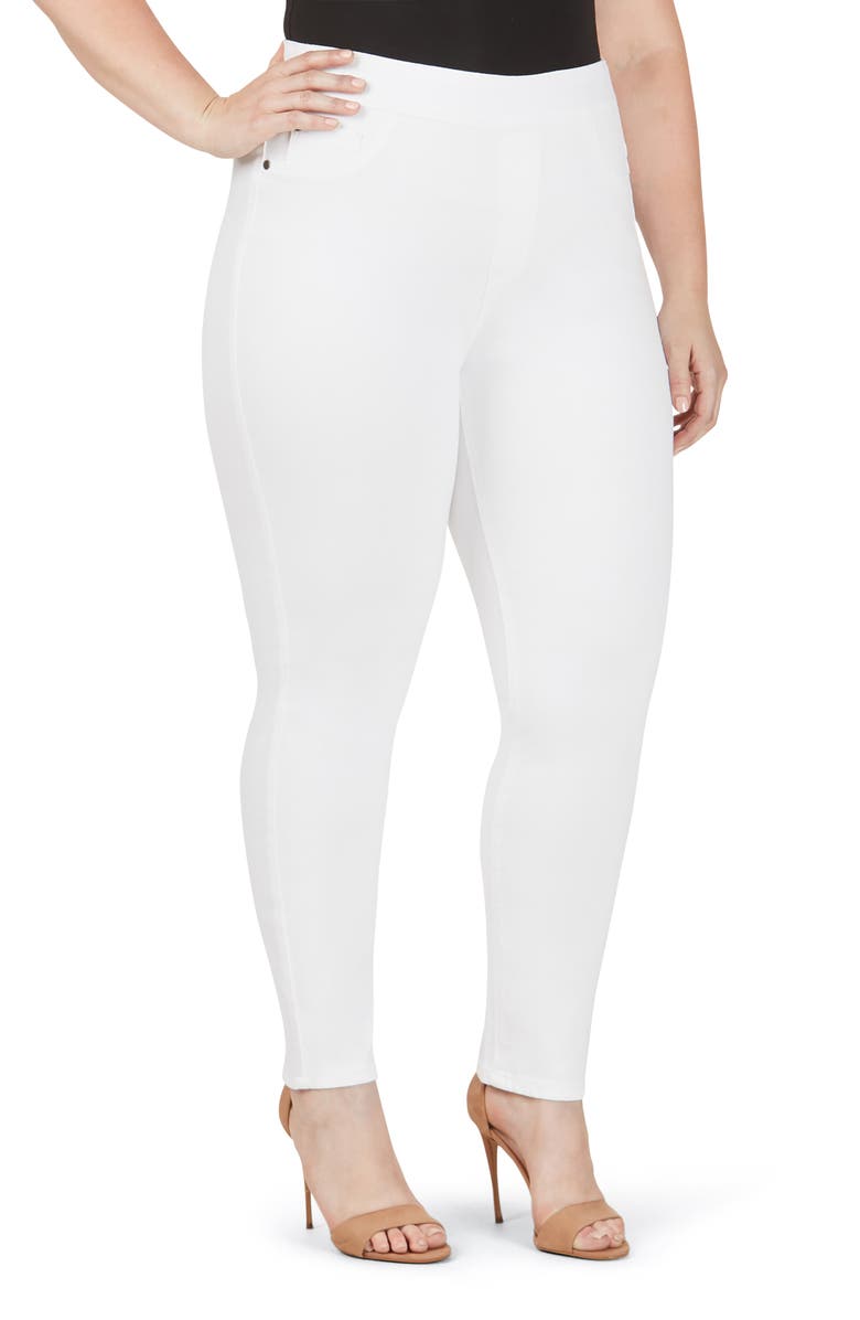 Foxcroft Uptown Stretch Pull-On Jeans, Main, color,