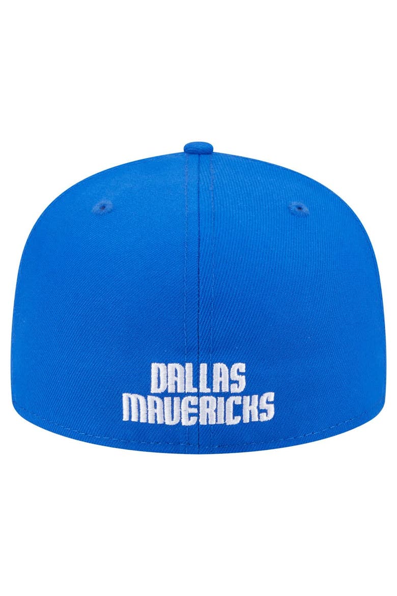 Men's New Era  Blue Dallas Mavericks Deceptor 59FIFTY Fitted Hat, Alternate, color, Blue