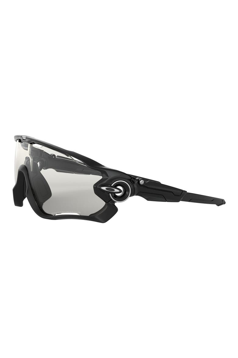 Jawbreaker™ 131mm Photochromic Cycling Shield Sunglasses, Alternate, color, BLACK/ PHOTOCHROMIC
