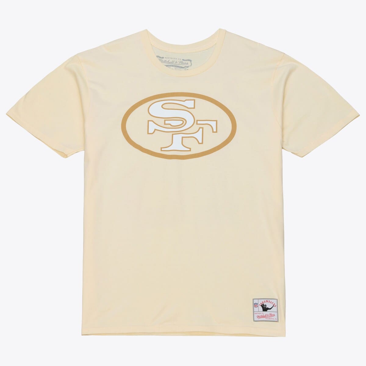 Mitchell & Ness Men's Mitchell & Ness Joe Montana Cream San Francisco ...