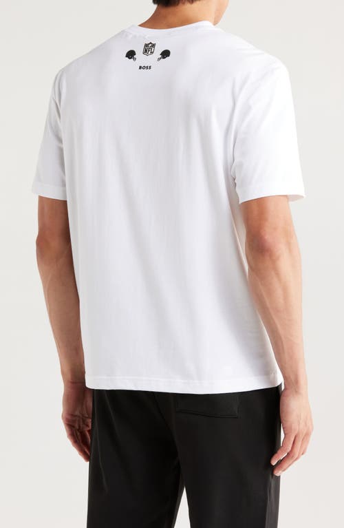 HUGO BOSS BOSS NFL NEW YORK GIANTS GRAPHIC T-SHIRT 