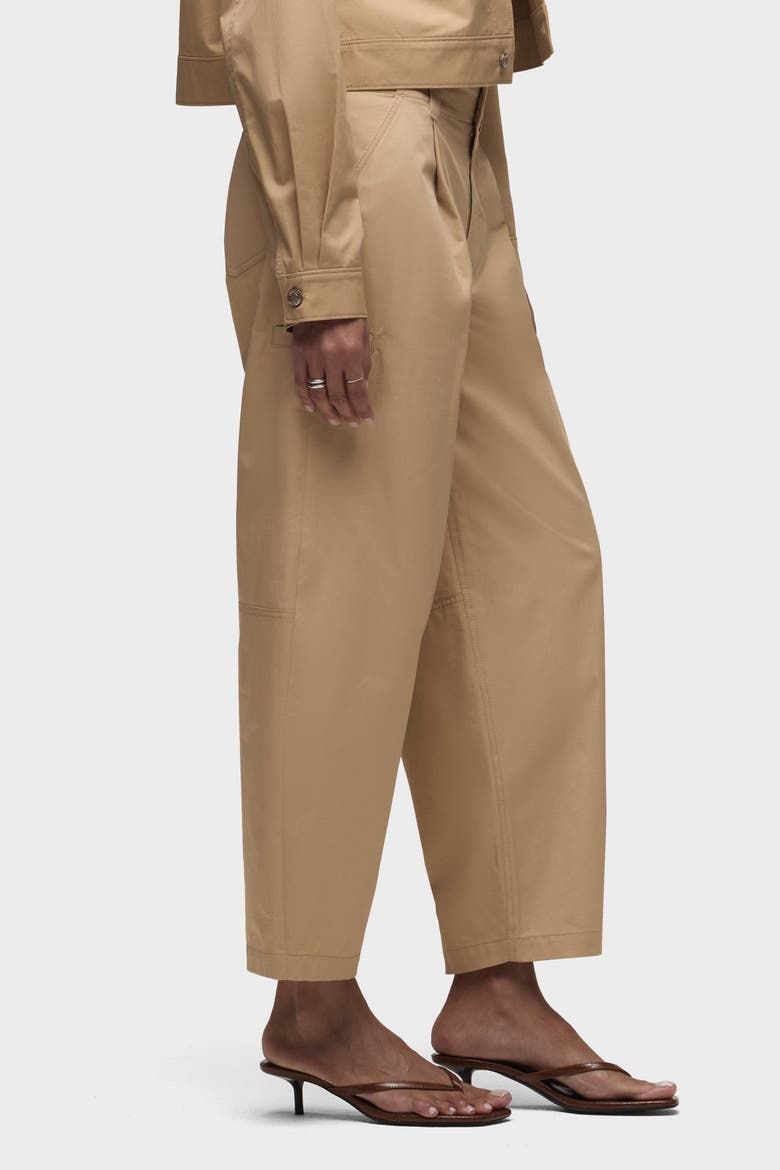 Utility Trouser Pant, Alternate, color, ALMOND
