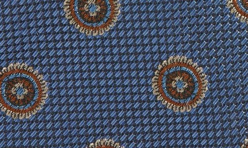 Nordstrom Medallion Silk Tie In Gold