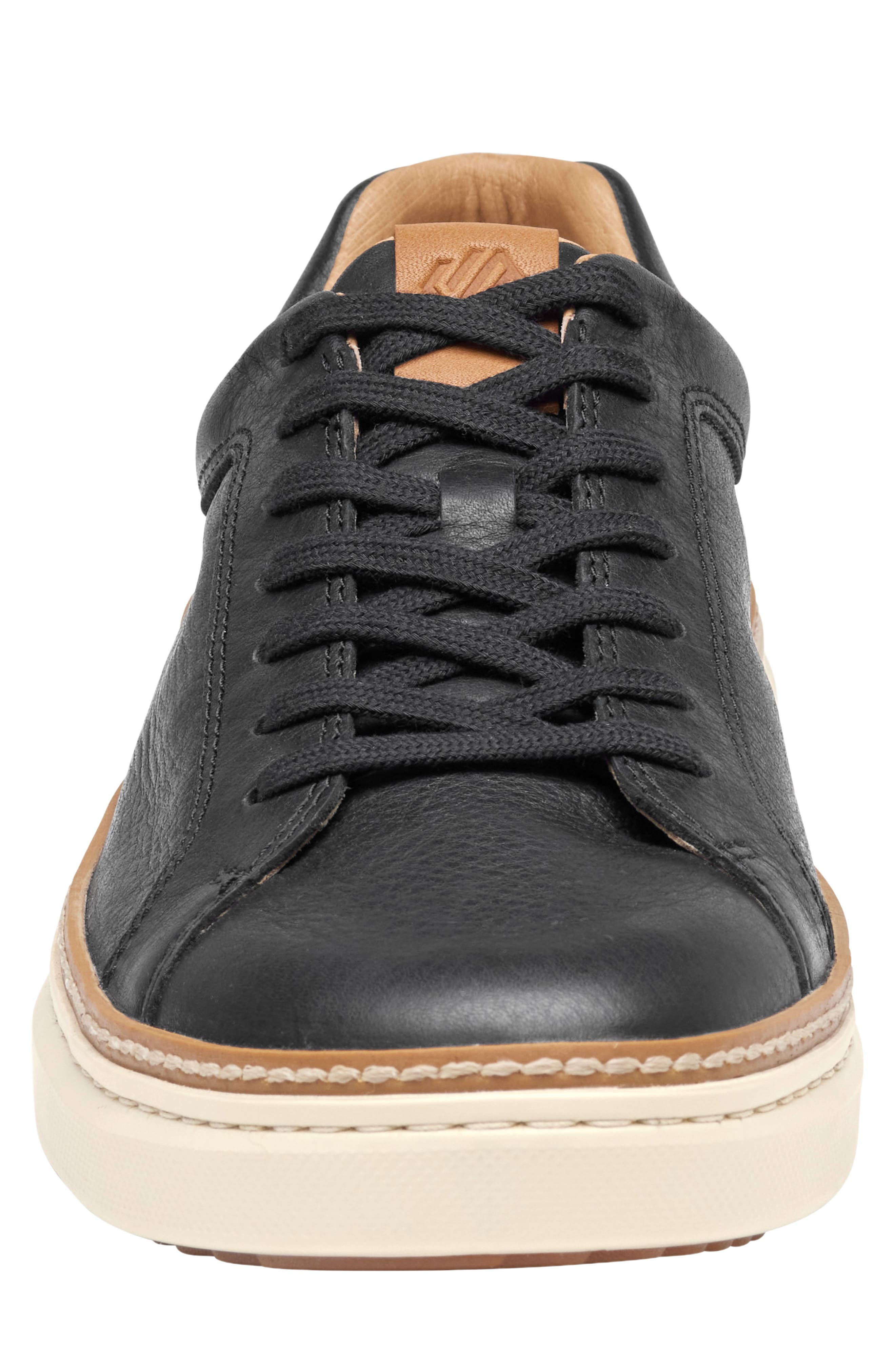 Mcguffey Sneaker, Alternate, color, BLACK FULL GRAIN